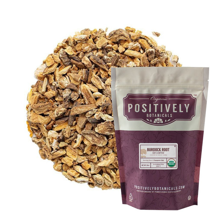 Organic Burdock Root - Loose Leaf Botanical