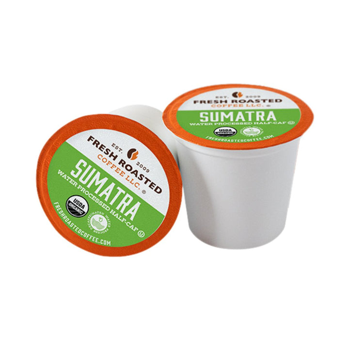 Organic Sumatra Water-Processed Half Caf - Classic Coffee Pods