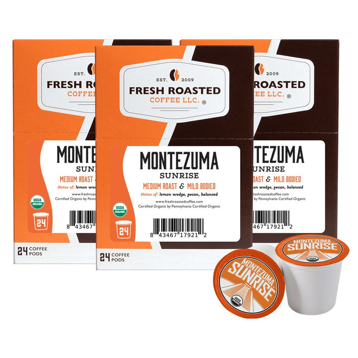 Organic Montezuma Sunrise - Classic Coffee Pods