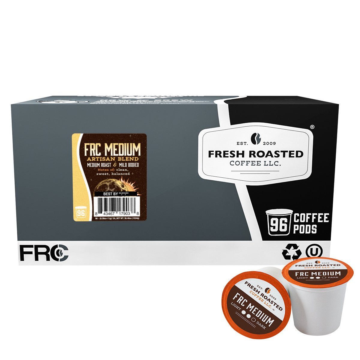 FRC Classic Medium Roast - Classic Coffee Pods