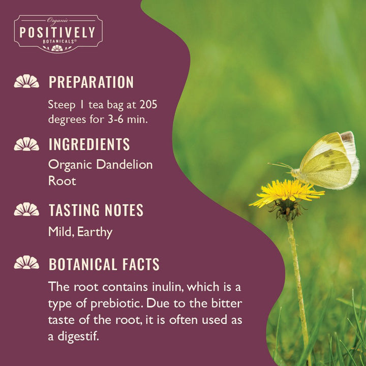 Dandelion Root - Botanical Tea Bags