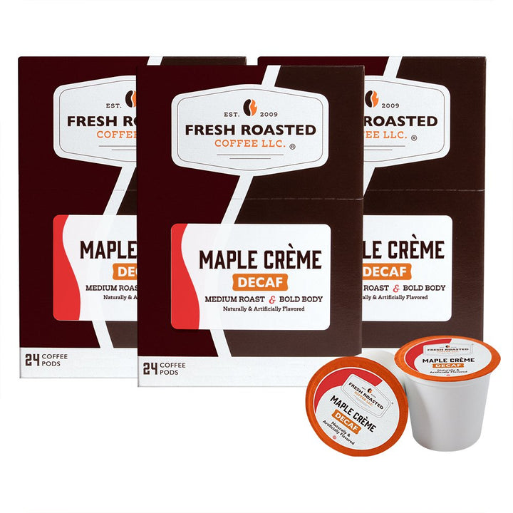 Decaf Maple Crème - Flavored Coffee Pods