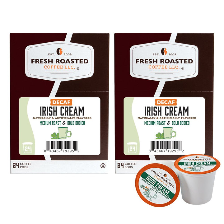 Decaf Irish Cream - Flavored Coffee Pods