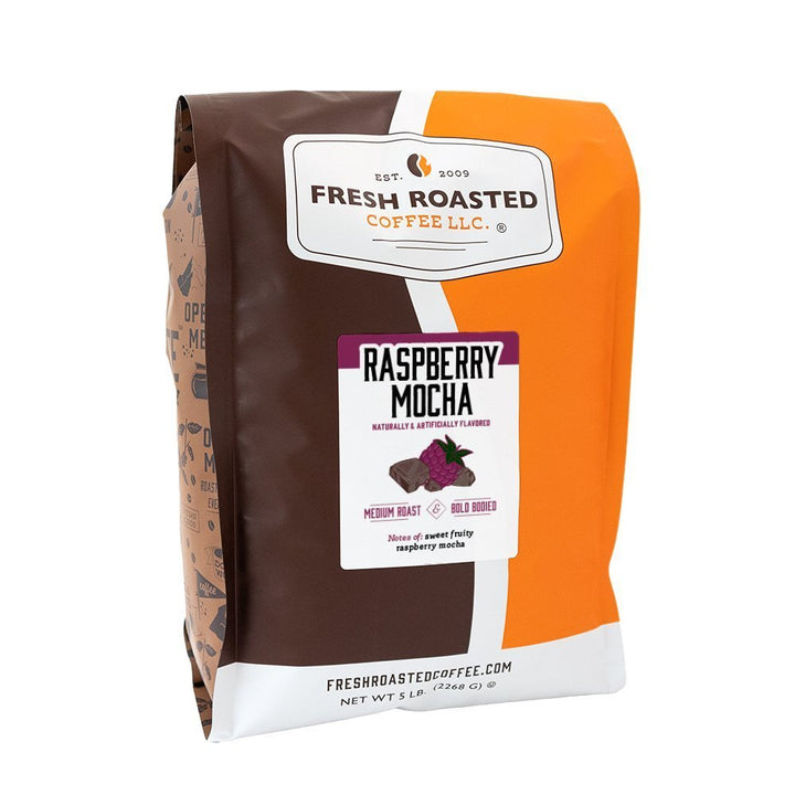 Raspberry Mocha - Flavored Roasted Coffee