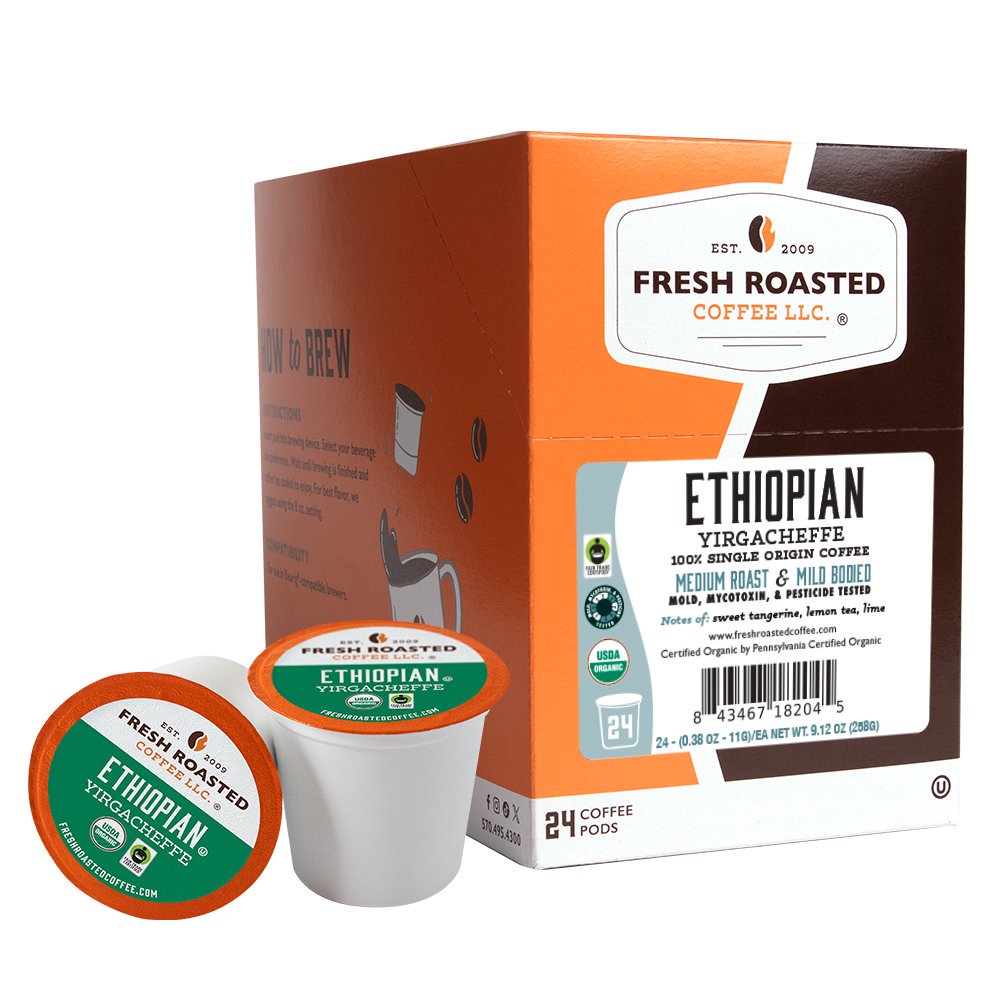 Organic Ethiopian Yirgacheffe - Classic Coffee Pods – Fresh