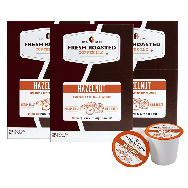 Decaf Hazelnut - Flavored Coffee Pods