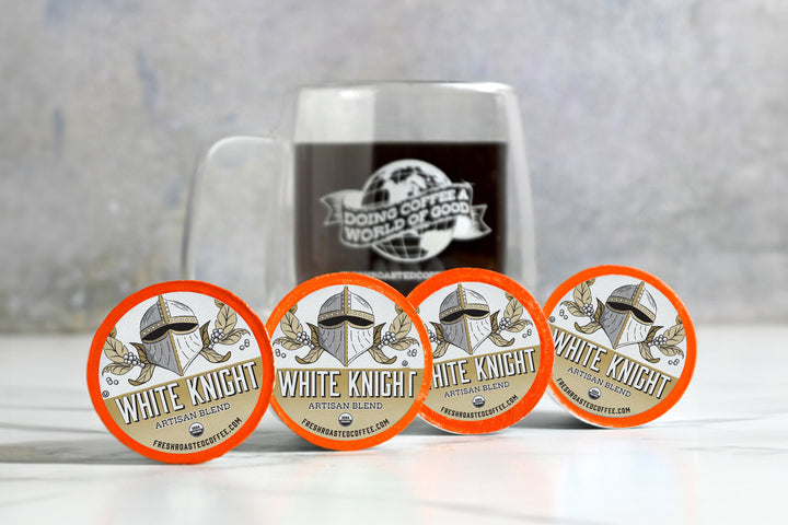 Organic White Knight - Classic Coffee Pods