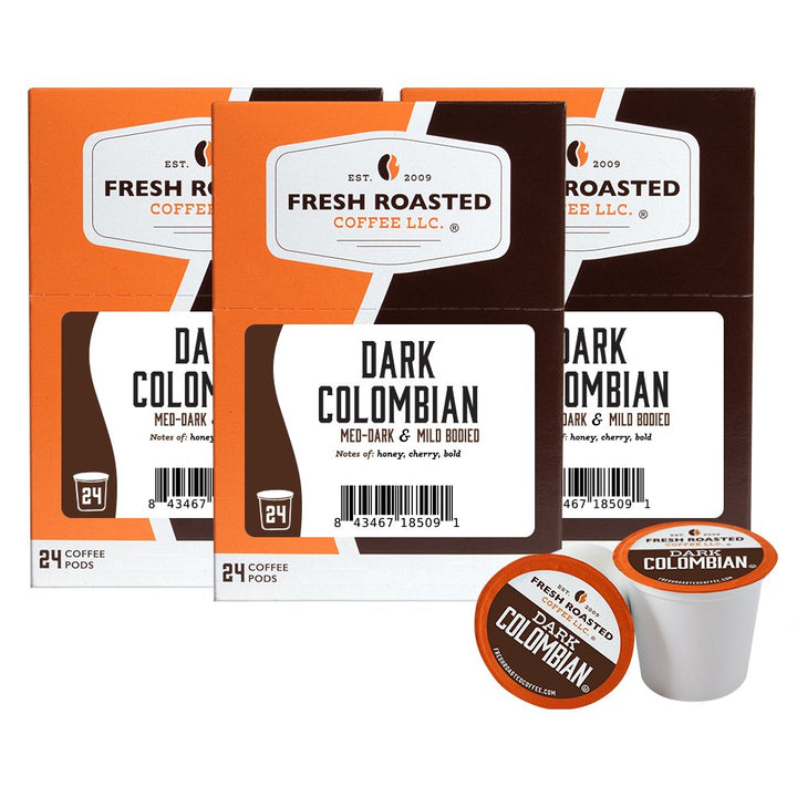 100% Dark Colombian - Classic Coffee Pods