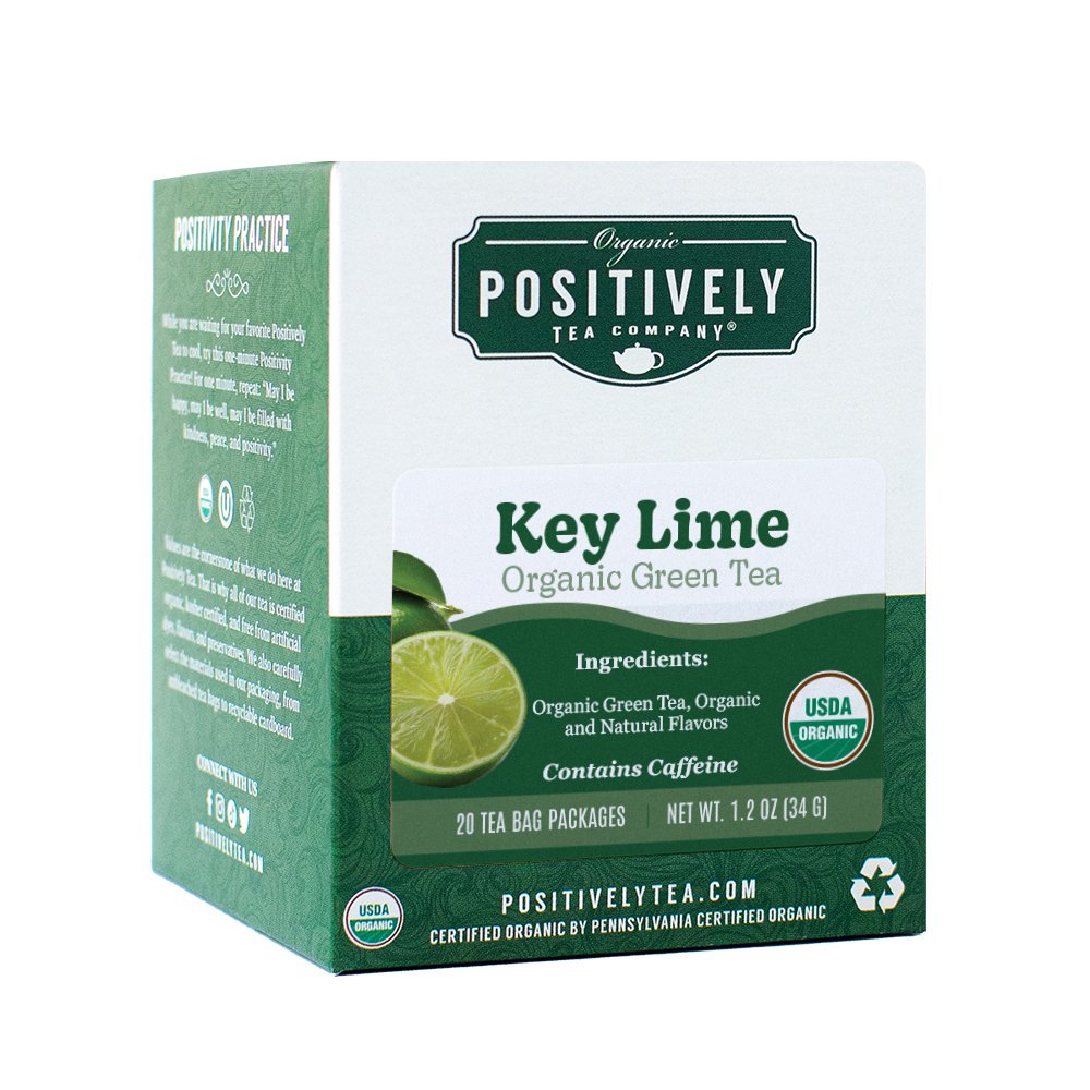 Organic Key Lime Green - Tea Bags – Fresh Roasted Coffee