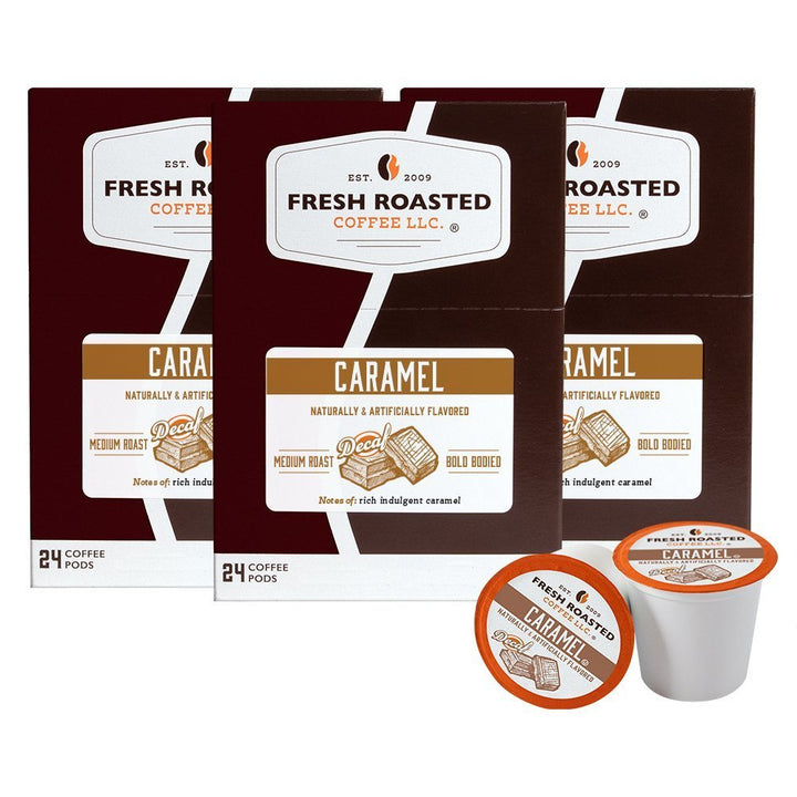 Decaf Caramel - Flavored Coffee Pods