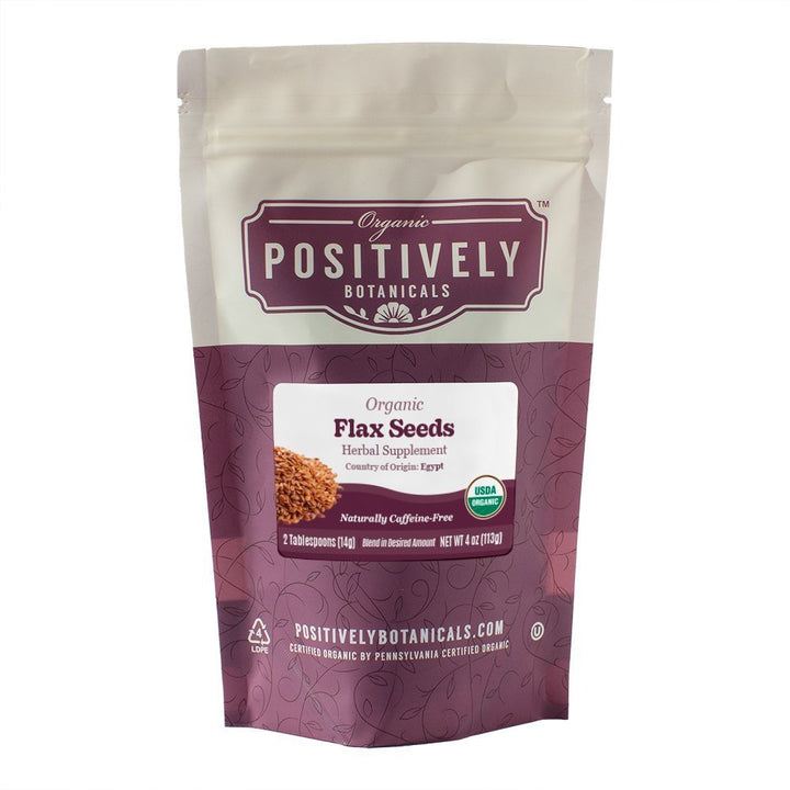 Organic Flax Seeds - Loose Leaf Botanical