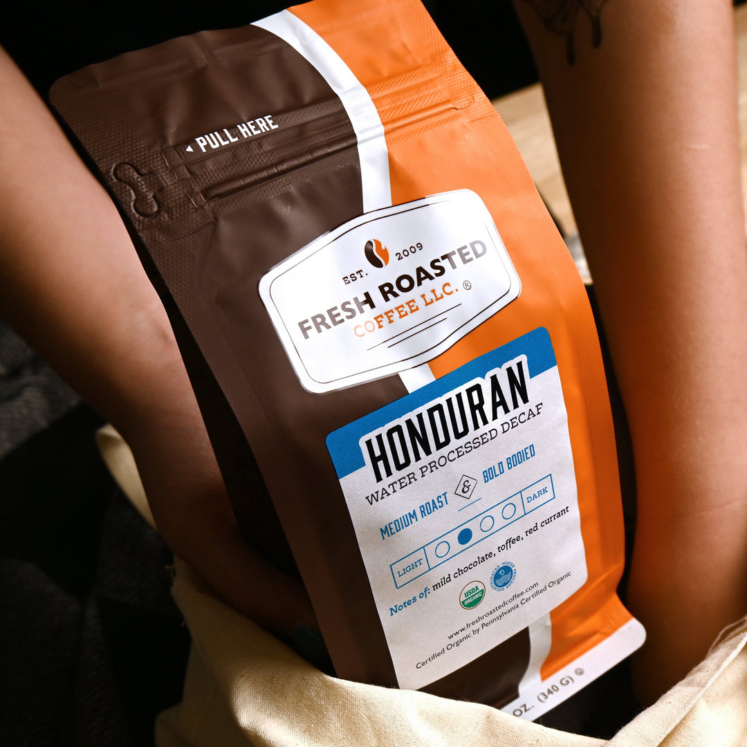 Organic Honduran Water-Processed Decaf - Roasted Coffee