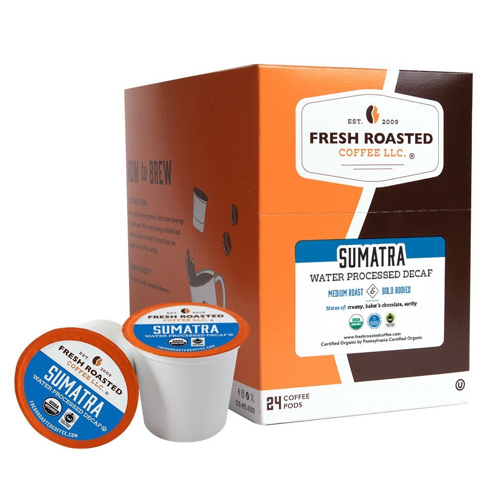 Organic Sumatra Water-Processed Decaf - Classic Coffee Pods