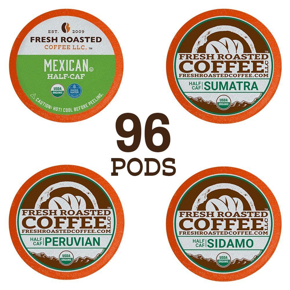 Organic Half Caf Variety Pack - Classic Coffee Pods