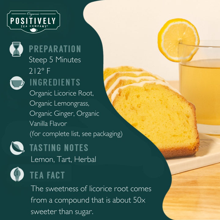 Lemon Pound Cake Herbal - Tea Bags