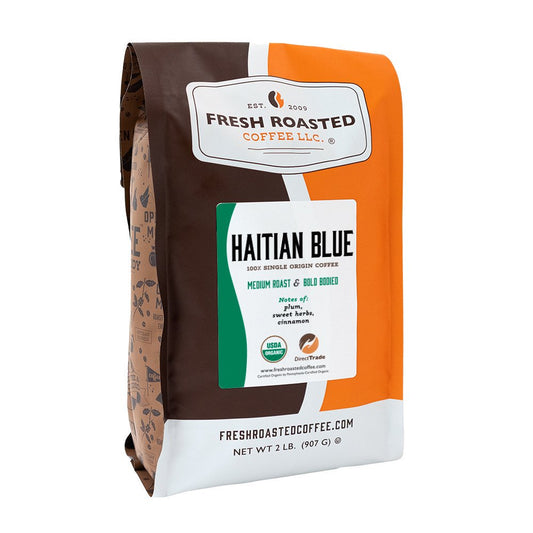 Organic Haitian Blue - Roasted Coffee
