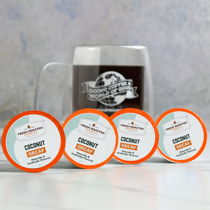 Decaf Coconut - Flavored Coffee Pods