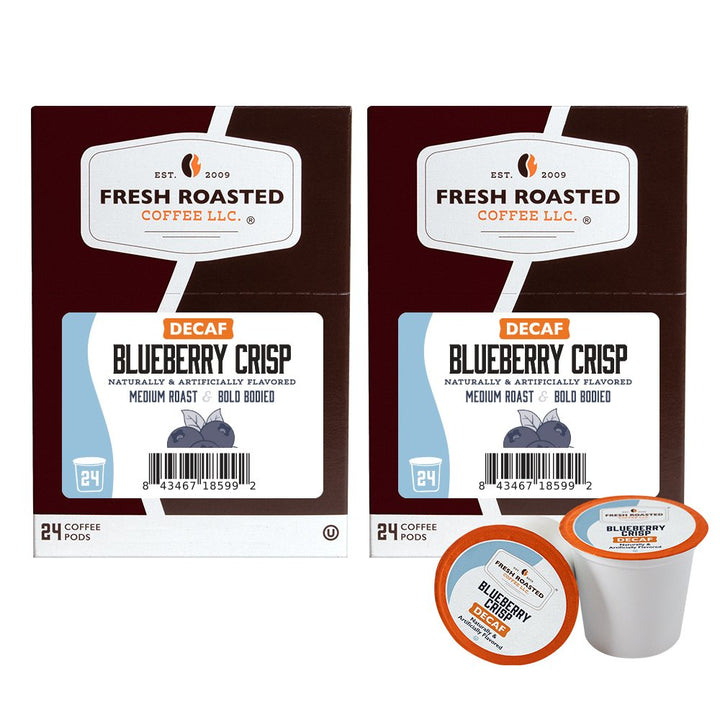 Decaf Blueberry Crisp - Flavored Coffee Pods