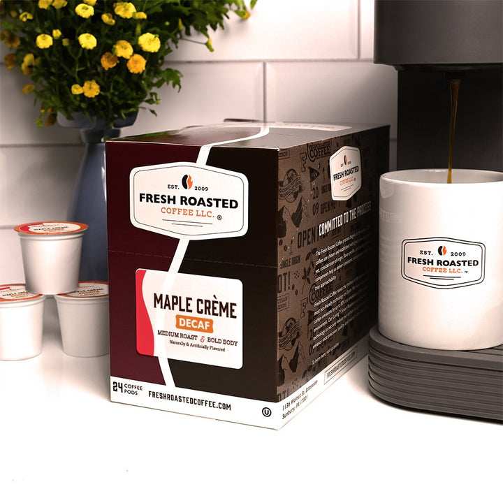 Decaf Maple Crème - Flavored Coffee Pods