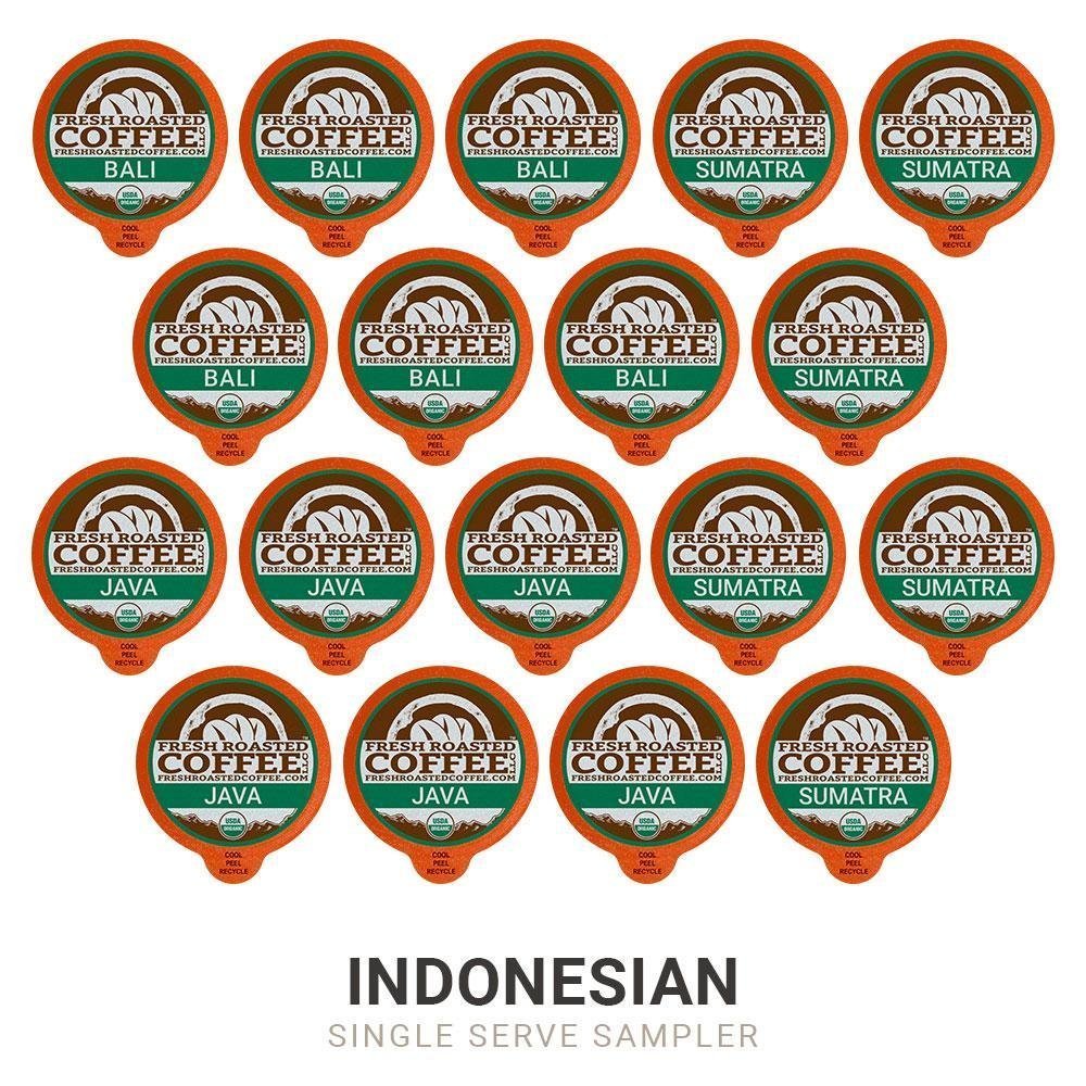 Organic Indo-Pacific Sampler - Classic Coffee Pods