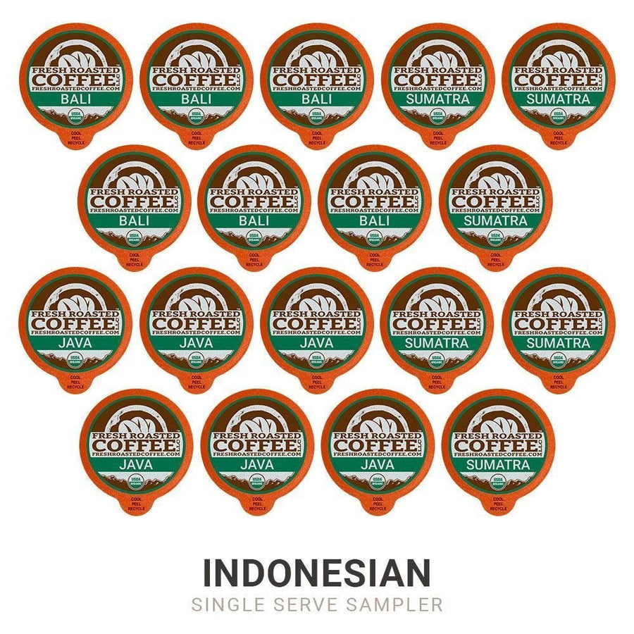 Organic Indo-Pacific Sampler - Classic Coffee Pods