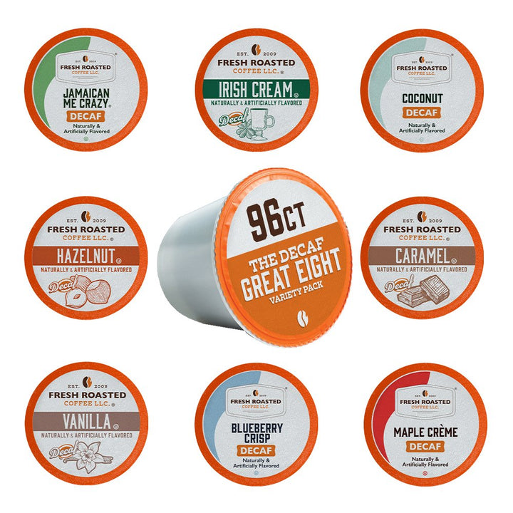 The Decaf Great Eight Variety Pack