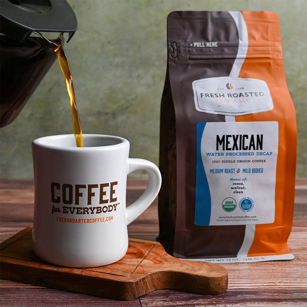 Organic Mexican Water-Processed Decaf - Roasted Coffee