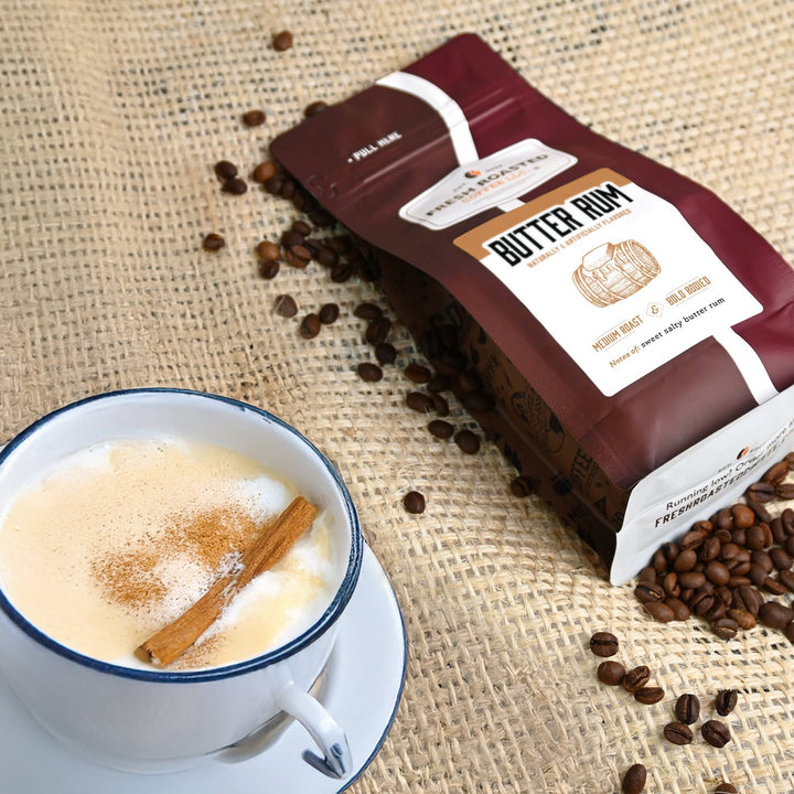 Butter Rum - Flavored Roasted Coffee