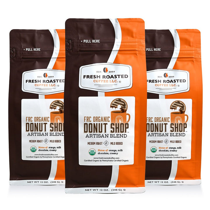 Organic Donut Shop - Roasted Coffee
