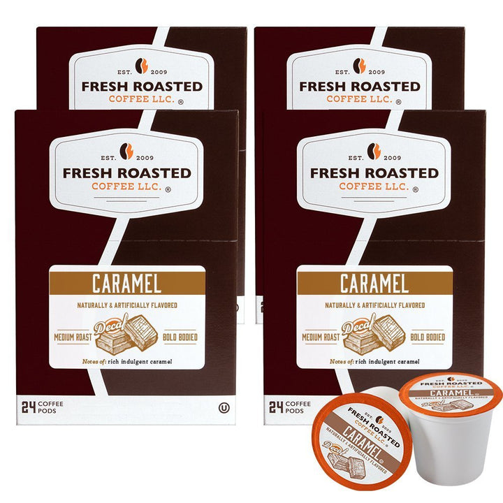 Decaf Caramel - Flavored Coffee Pods