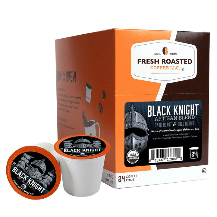 Organic Black Knight - Classic Coffee Pods