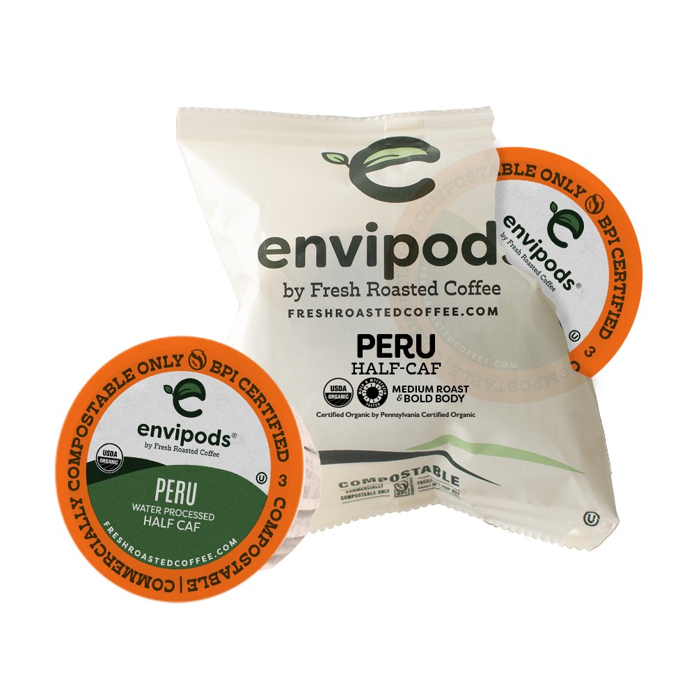 Organic Peru Water-Processed Half Caf - envipods