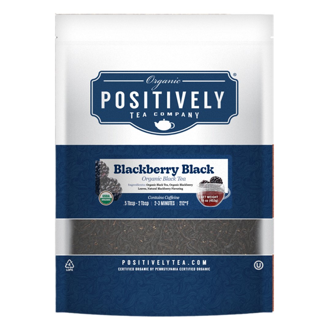 Organic Blackberry Black - Loose Leaf Tea