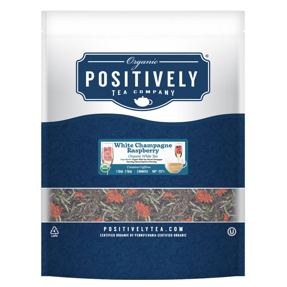 Organic White Champagne Raspberry - Loose Leaf Tea