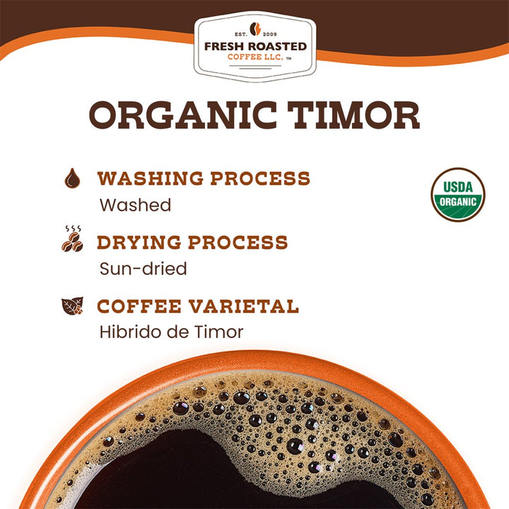 Organic Timor - Roasted Coffee