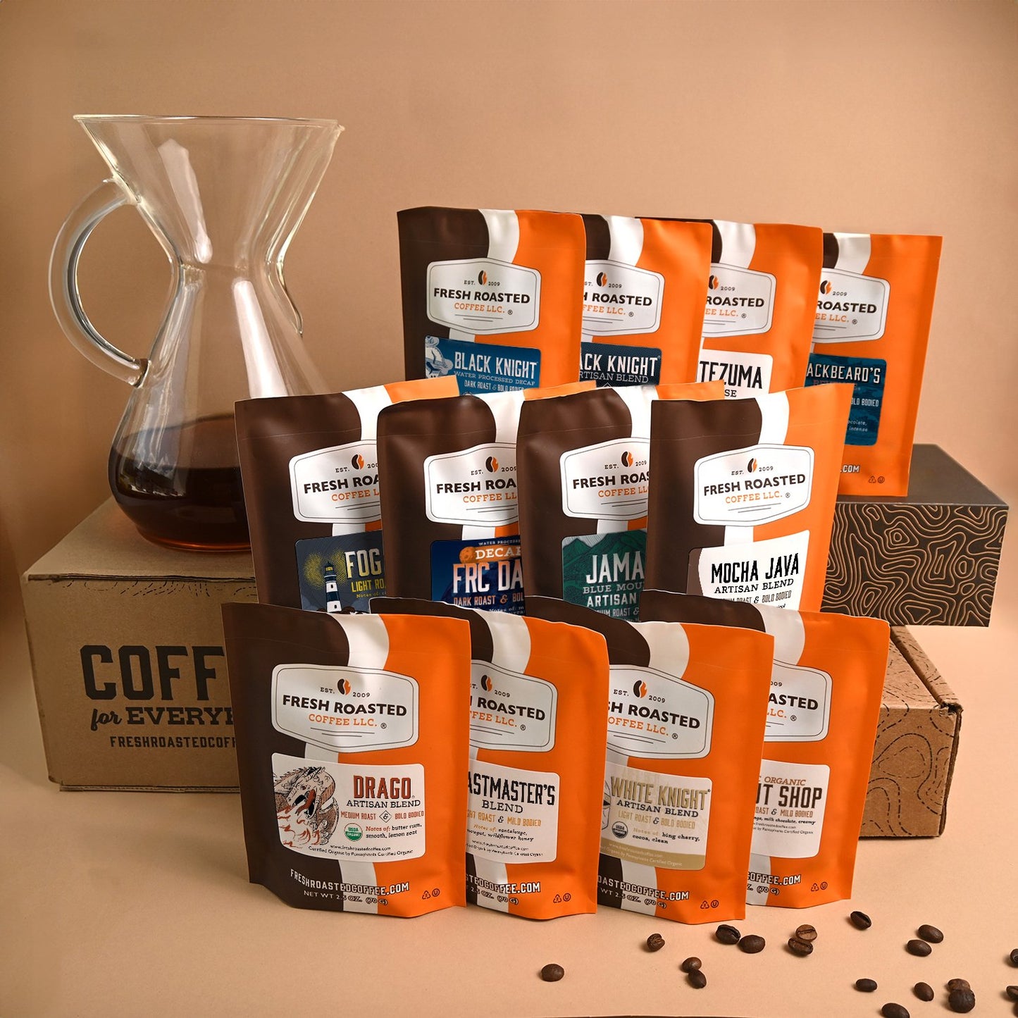 FRC Coffee Bean Gift Box - Premium Artisan Blends