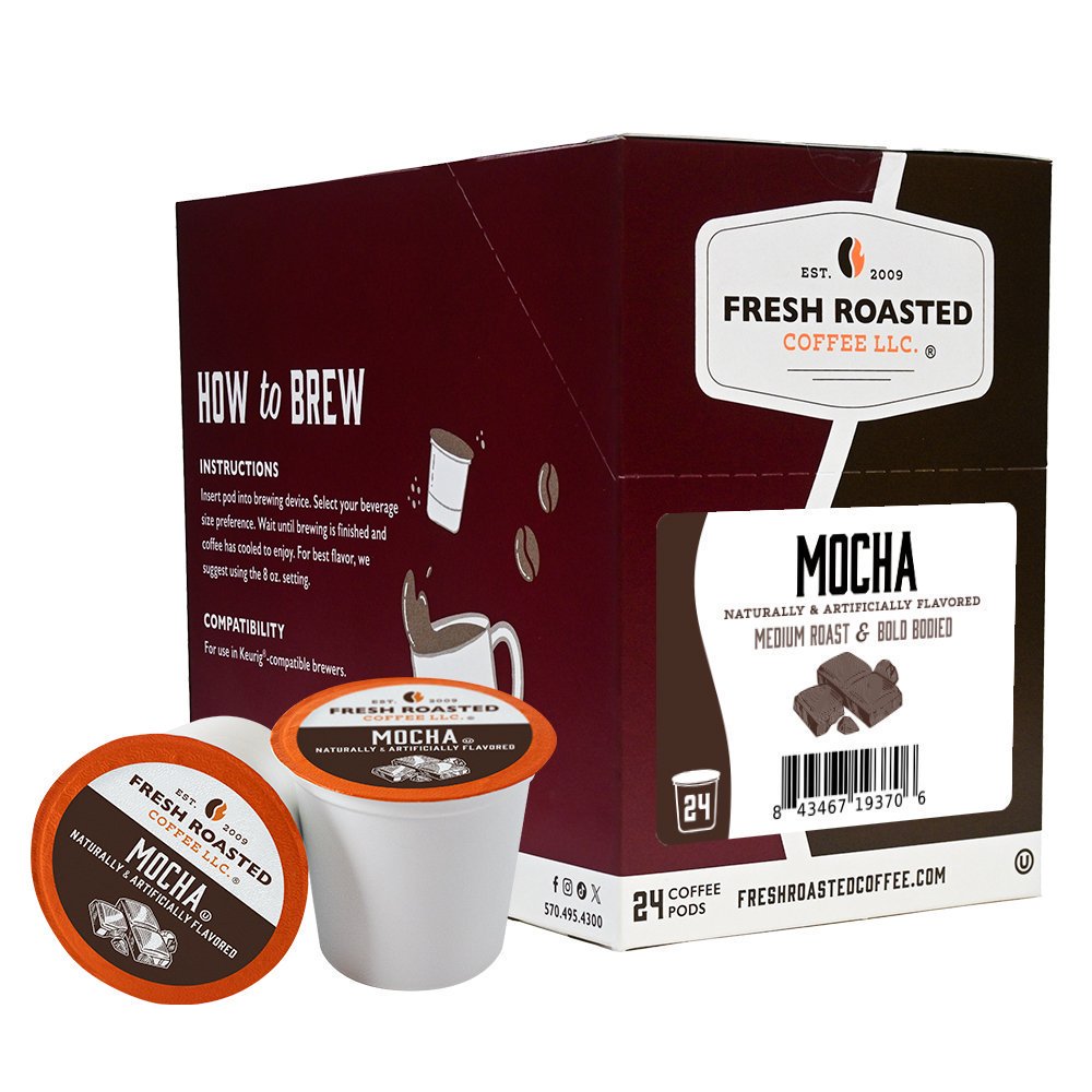 Mocha - Flavored Classic Pods – Fresh Roasted Coffee