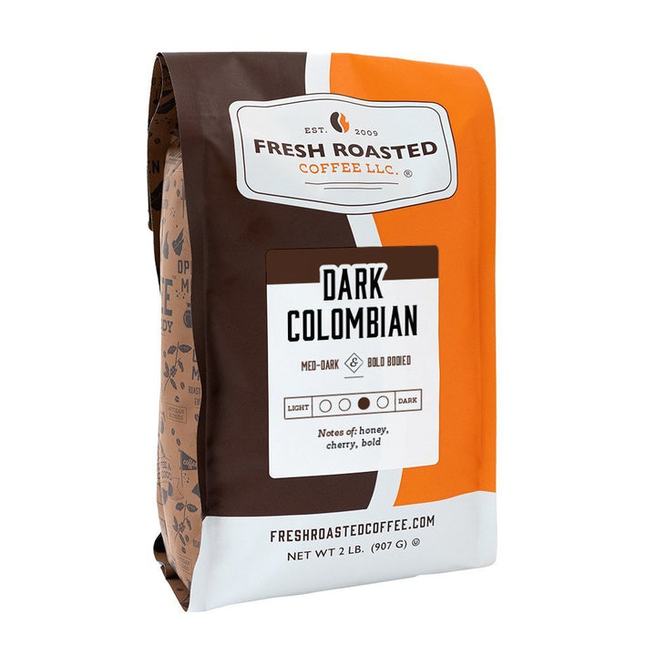 100% Dark Colombian - Roasted Coffee