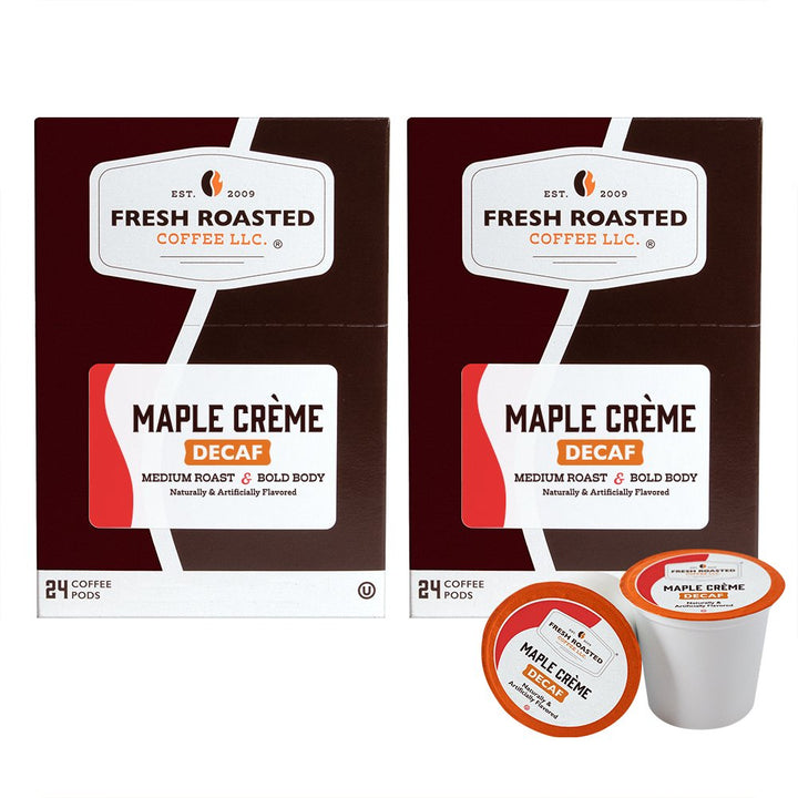 Decaf Maple Crème - Flavored Coffee Pods