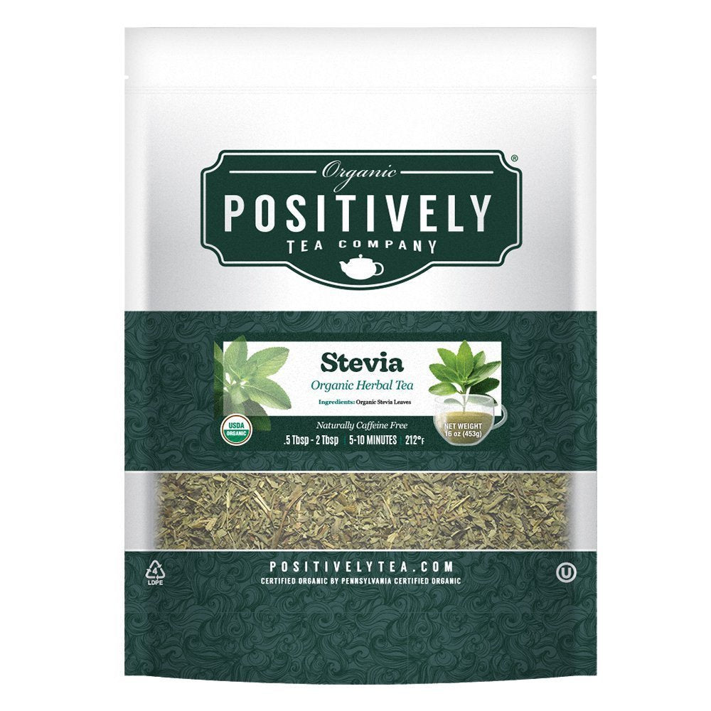 Organic Stevia Leaf Herbal - Loose Leaf Tisane