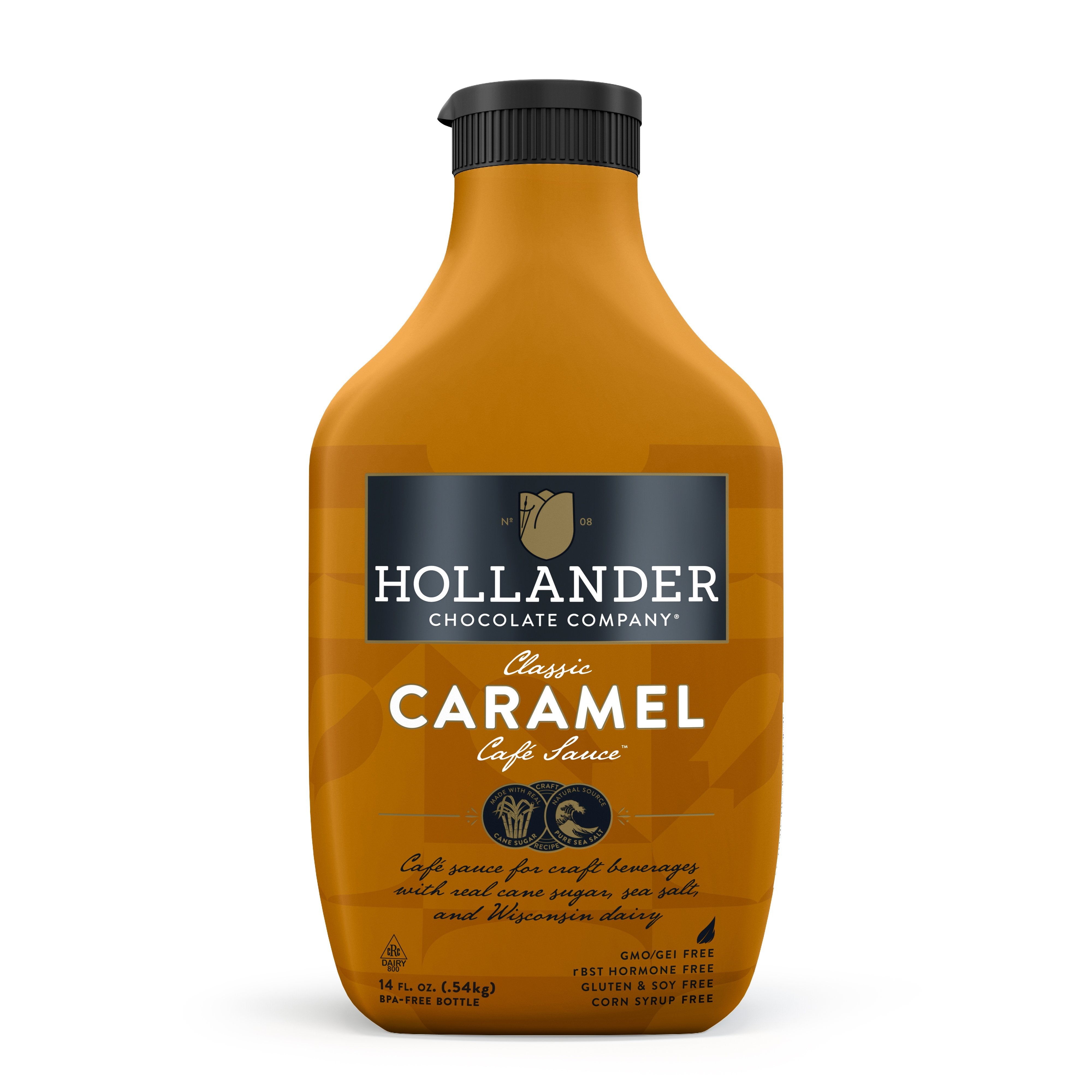 Hollander® Caramel Café Sauce - Flavored Sauce – Fresh Roasted Coffee