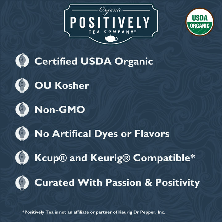 Organic Positively Tea Fruity Flavored Favorites - Classic Tea Pods