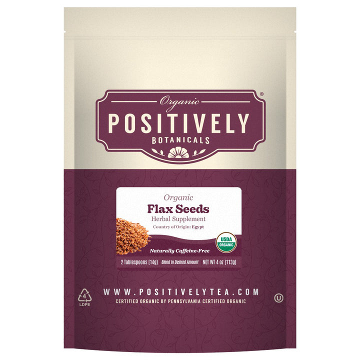 Organic Flax Seeds - Loose Leaf Botanical