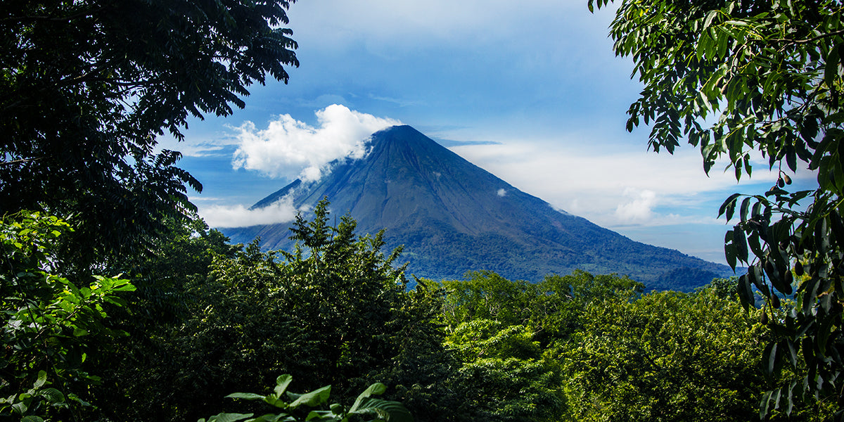 Landscape image of a Nicaraguan volcano.