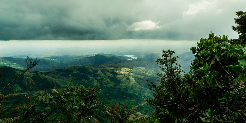Mountainous Panamanian landscape.