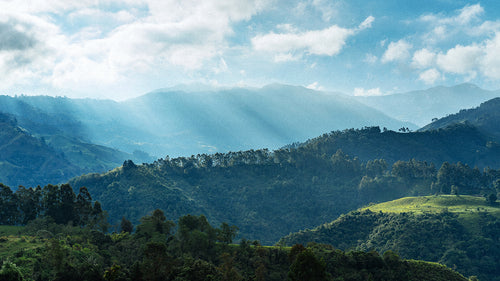 Landscape photo of Colombia.