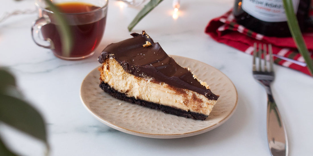 Double Coffee Ganache Cheesecake Recipe