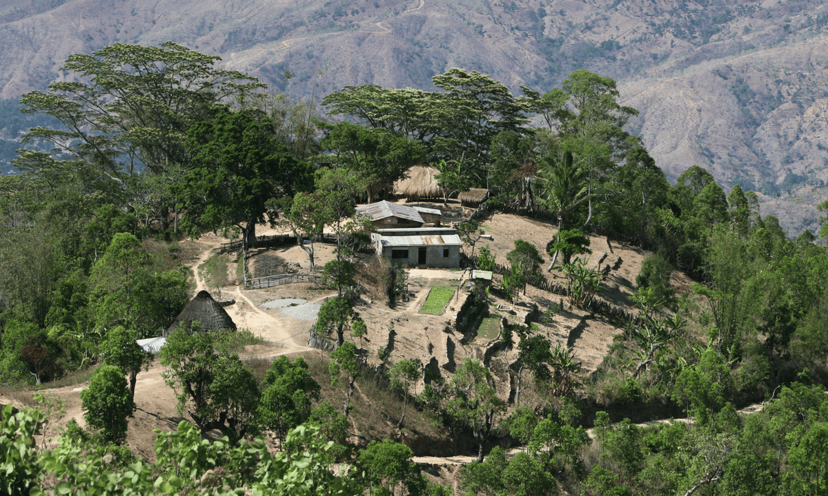 Village in the South of East TImor
