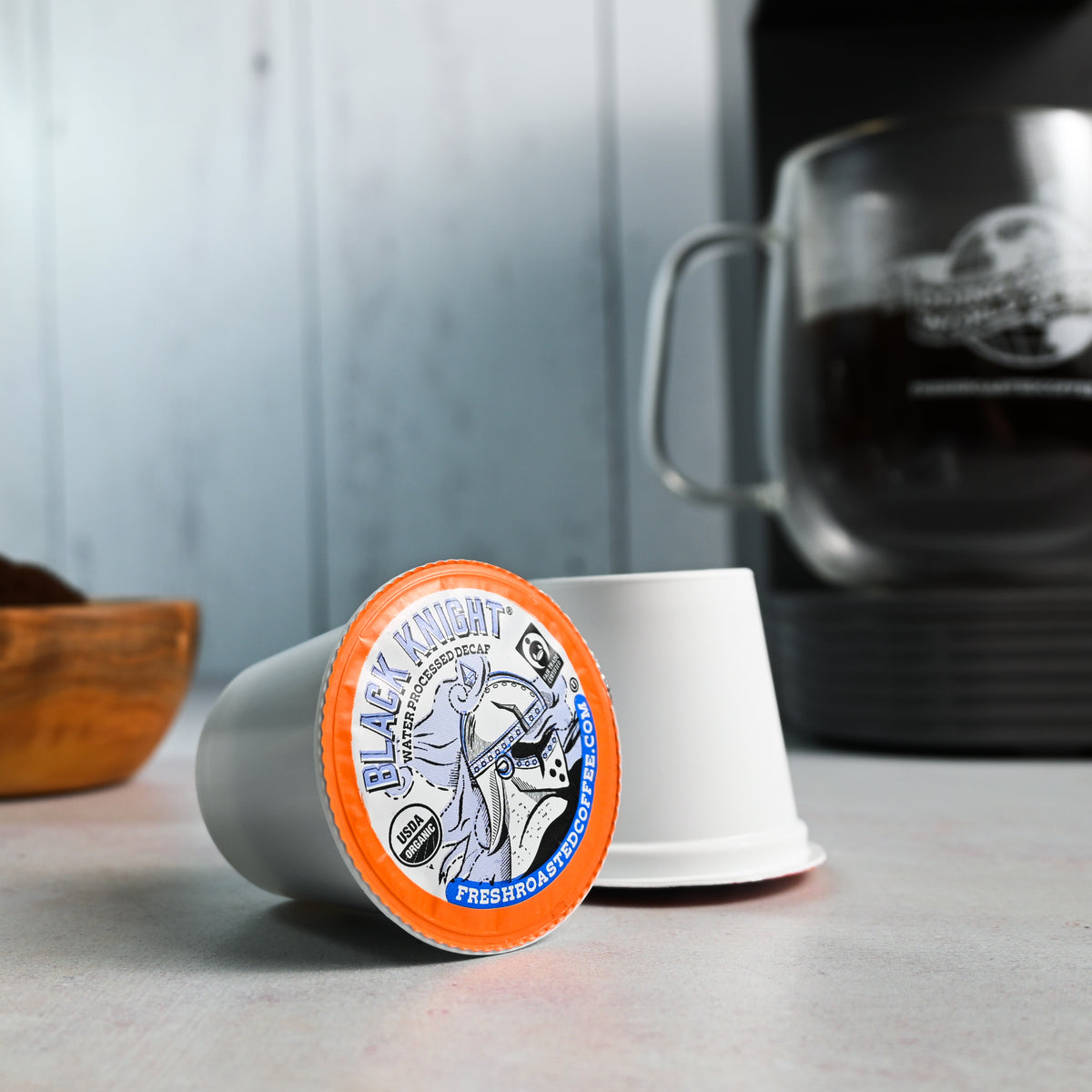 Organic Black Knight Water Processed Decaf - Classic Coffee Pods