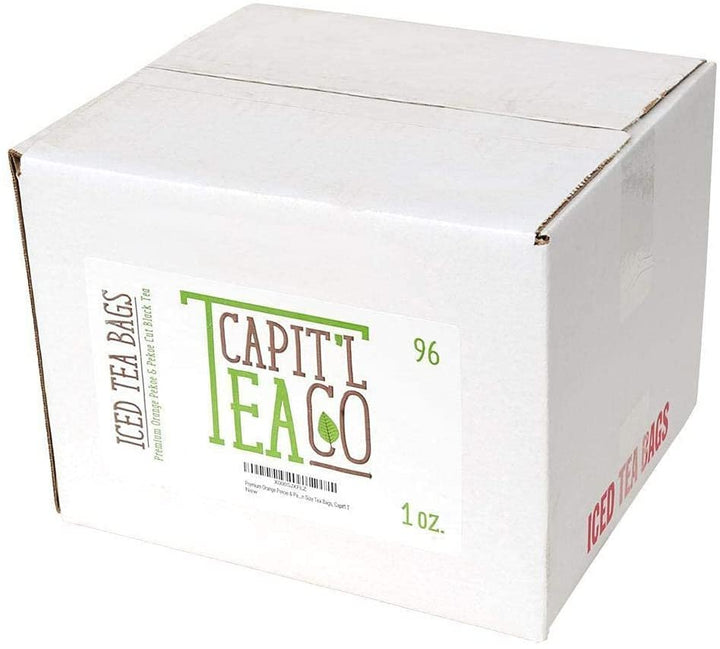 Orange Pekoe & Pekoe Cut Black Tea, 96 Count - Gallon Size Bags